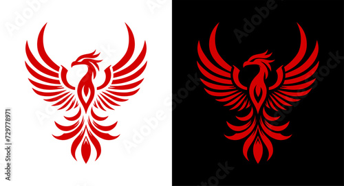 phoenix logo - red - artwork 2