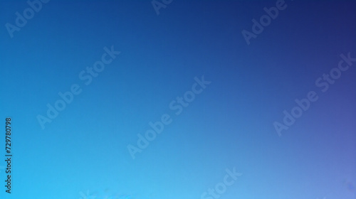 Gradient background from light blue to dark blue.