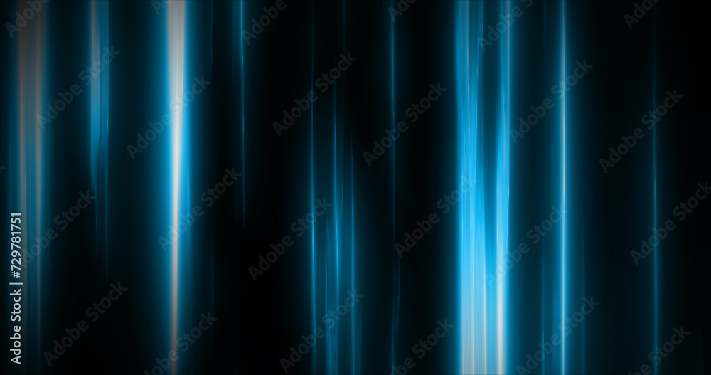 Abstract futuristic background blue flying energy hi-tech magic glowing bright lines