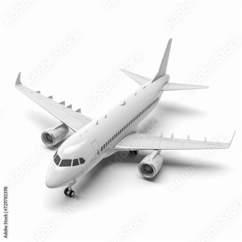 Model Airplane PNG Cutout, Generative AI