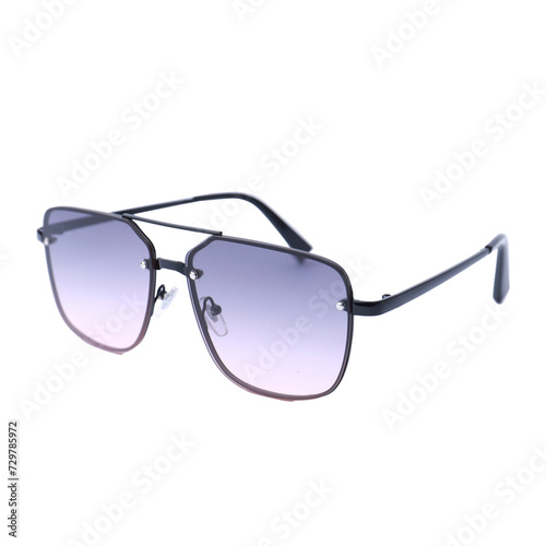 eyewear fashion, sunglasses isolated on a white background
