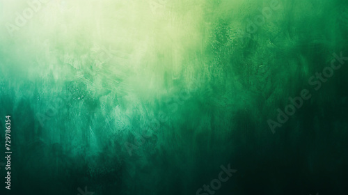 Gradient background ranging from light green to dark green.