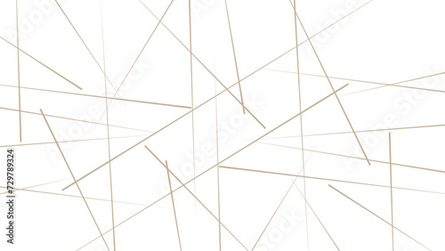 Abstract lines in brown and white tone of many squares and rectangle shapes on white background