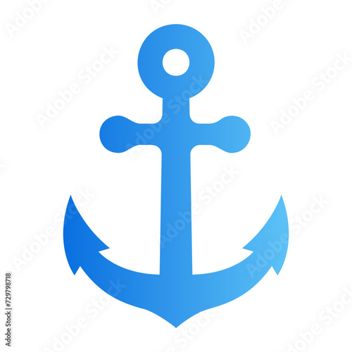 anchor gradient icon