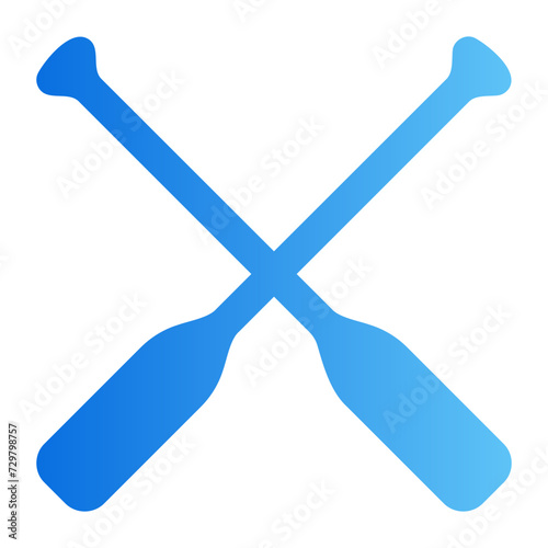 oars gradient icon