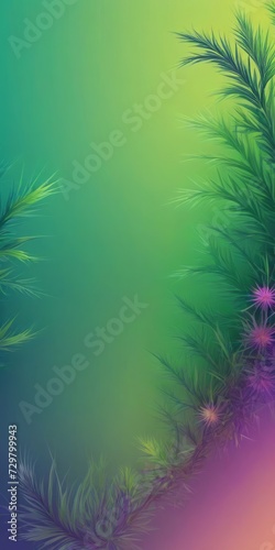 Multilobed Shapes in Green Thistle