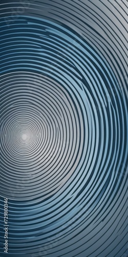 Concentric Shapes in Gray Steelblue