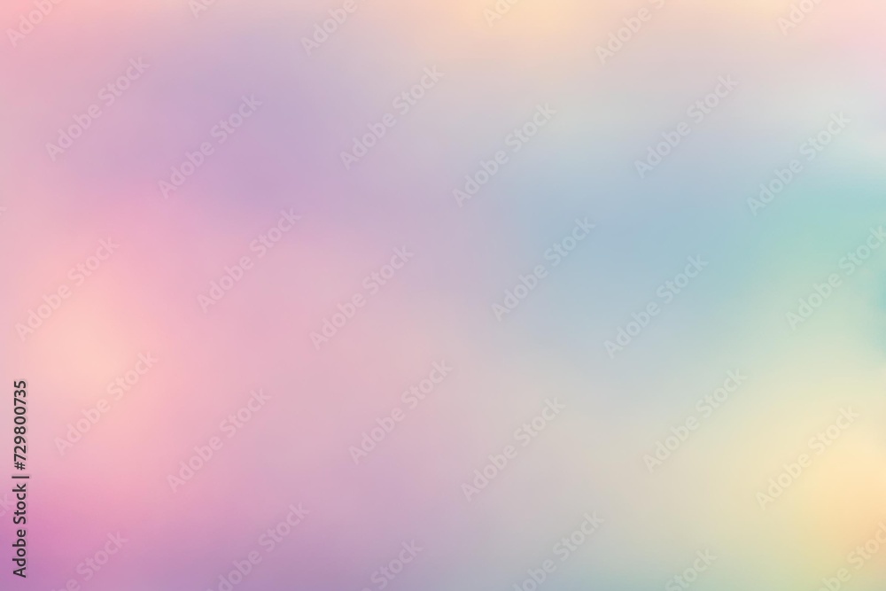Abstract Gradient Smooth Blurred Bokeh Pastel Background Image