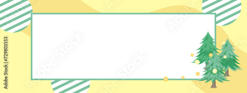 杉花粉のお洒落なフレームデザイン