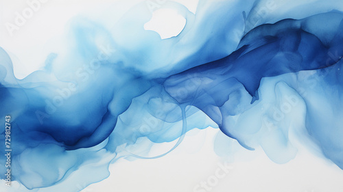  blue water color abstract background.