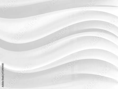 wrinkles pattern white cloth smooth wavy abstract for background
