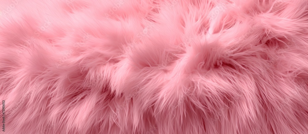 Soft and beautiful pink sheepskin background Soft and beautiful pink sheepskin background