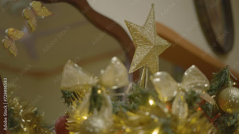 4K ESTRELLA ADORNO ARBOL DE NAVIDAD