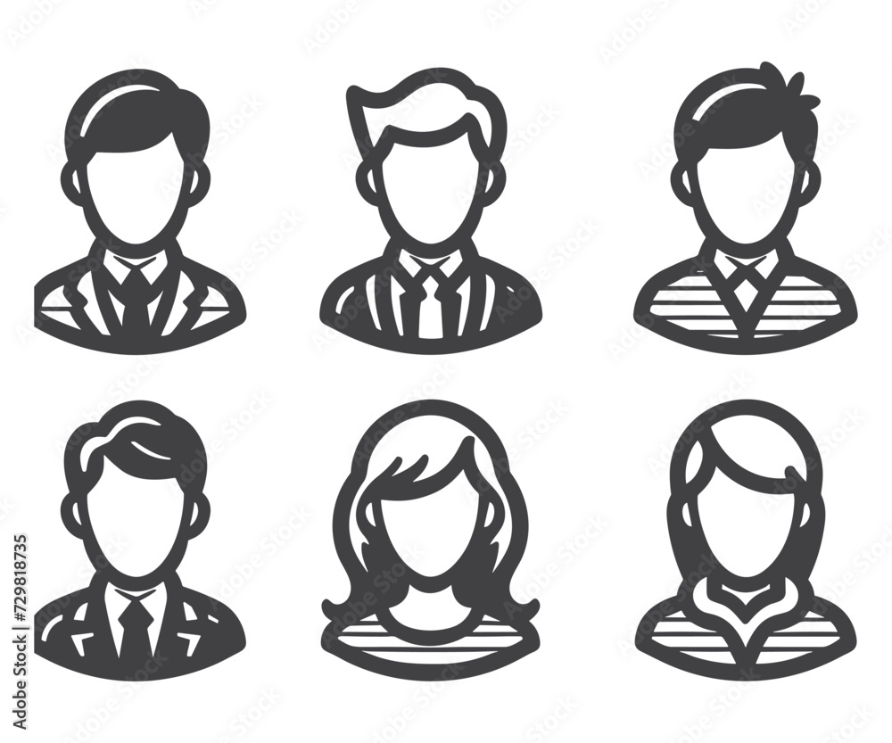 People icon set. person icon vector. User Icon vector. team symbols People icon set. person icon vector. User Icon vector. team symbols