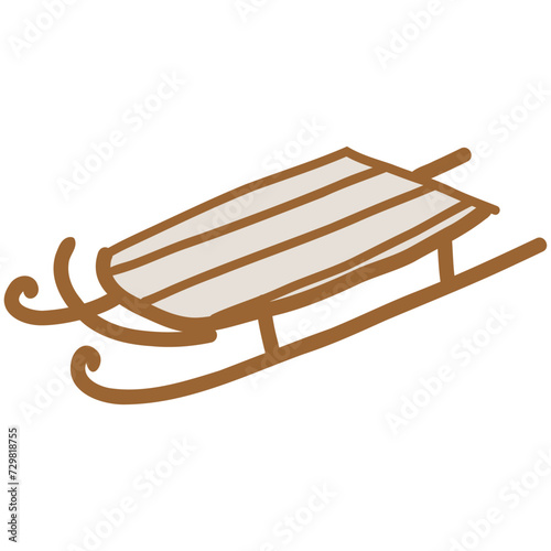 wooden chair on white