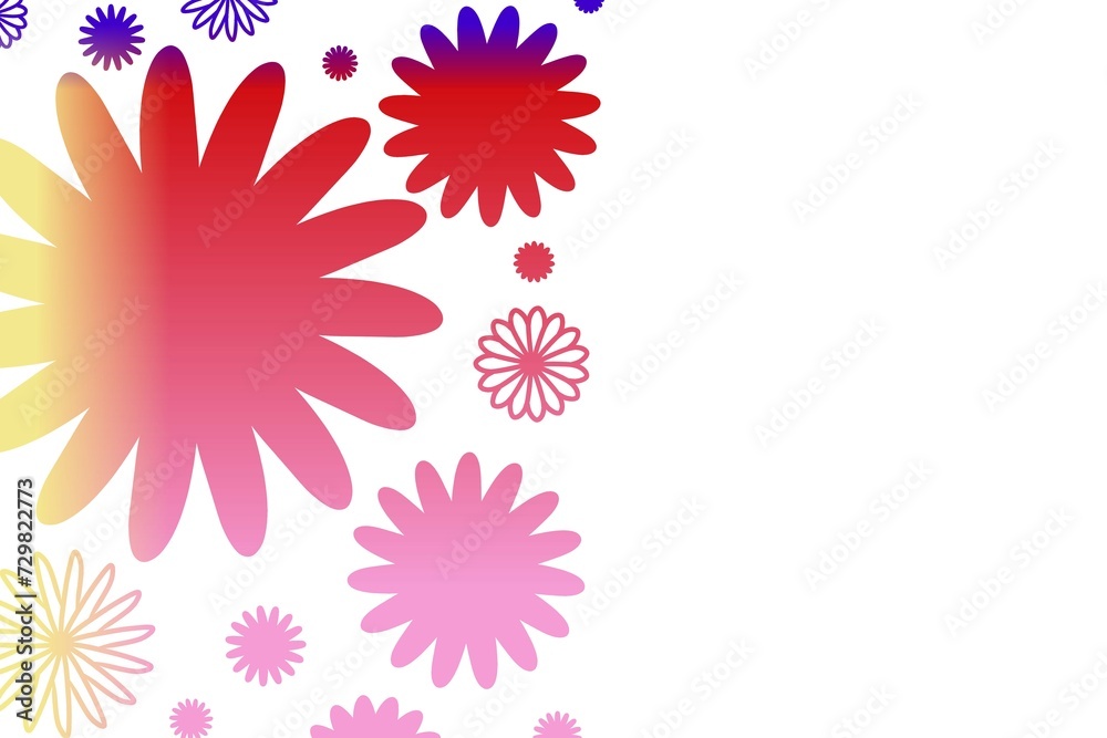 花のポストカード 花のポストカード