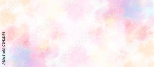 Abstract watercolor texture background .Colorful pastel drawing paper texture .watercolor picture painting vector illustration background .Beige watercolor texture for cards, flyers, poster, banner.