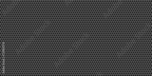 Black vertical carbon fiber seamless texture pattern vector illustration. Textile fabric, car tuning or cloth macro seamless kevlar crisscross texture background.