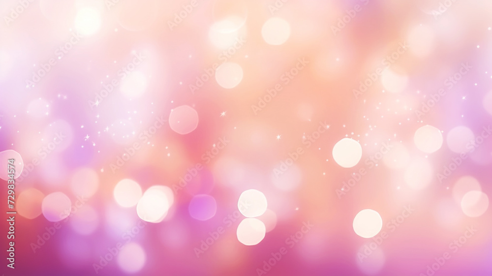 Fototapeta premium Beautiful blurred background with bokeh effect.