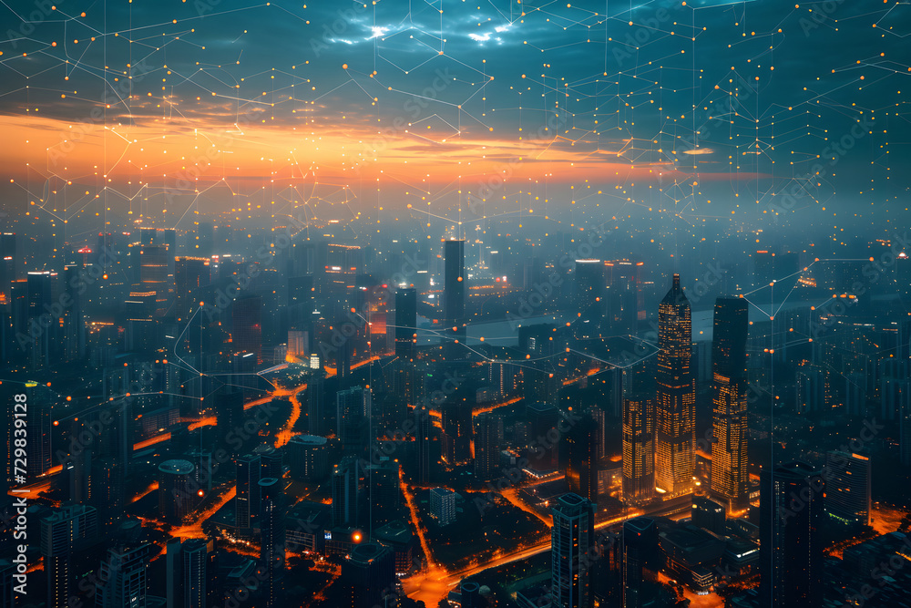 smart city, wireless network, high-speed internet, global connectivity, Generative AI