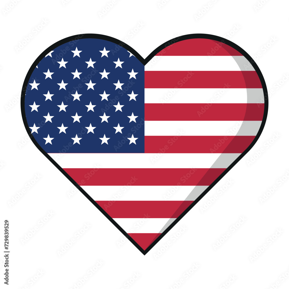 American Flag Icon American Flag Icon