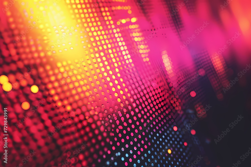 Abstract blurred grainy gradient background texture. Hot Pink and Yellow digital neon lights amazing grain soft noise effect pattern Abstract blurred grainy gradient background texture. Hot Pink and Yellow digital neon lights amazing grain soft noise effect pattern