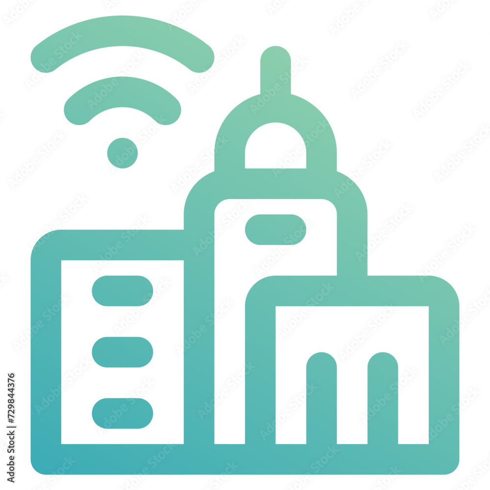 smart city icon for illustration smart city icon for illustration