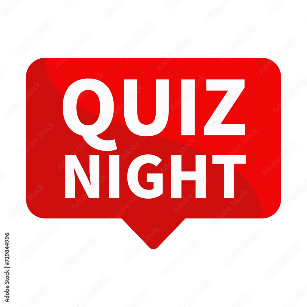 Quiz Night Text In Red Rectangle Shape For Question Answer Information Announcement Promotion Business Marketing Social Media
Quiz Night Text In Red Rectangle Shape For Question Answer Information Announcement Promotion Business Marketing Social Media