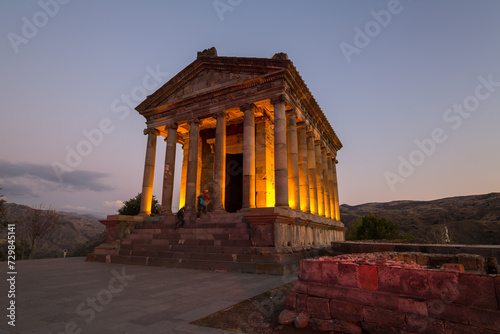 View of Garni Temple, Armenia © gumbao