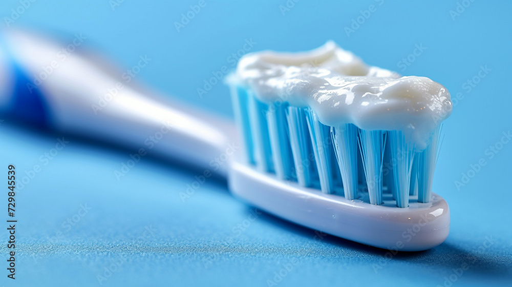 Close Up of Toothbrush With Toothpaste Close Up of Toothbrush With Toothpaste