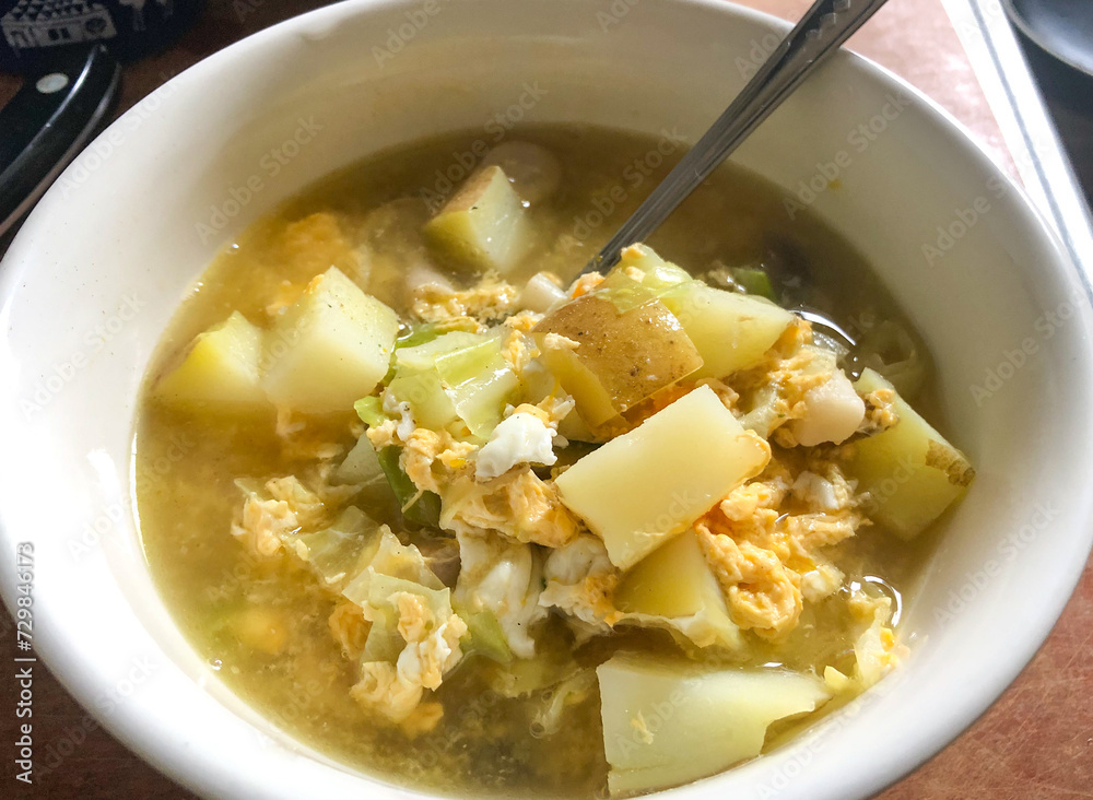 じゃがいもとたまごのスープ じゃがいもとたまごのスープ