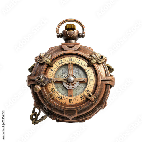 An Artifact a Time. Traveler's Treasure Carrying Echoes of Bygone Eras.. Isolated on a Transparent Background. Cutout PNG.