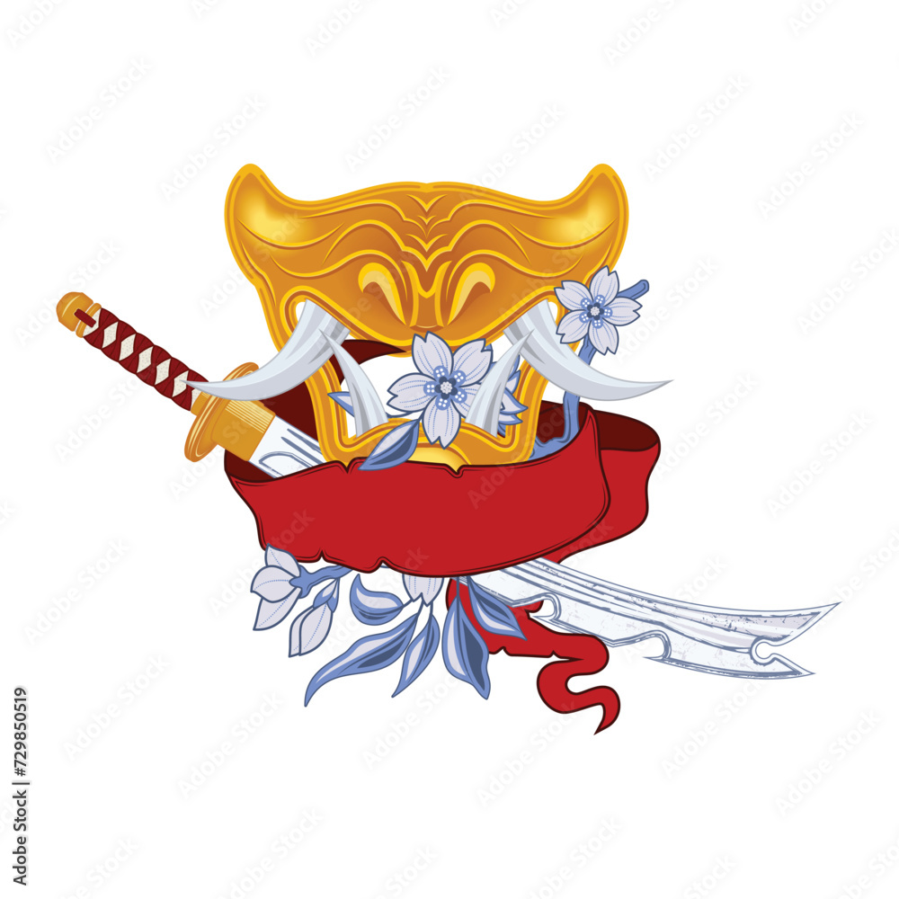 Mask_tiger_sword_col_0001_2024 Mask_tiger_sword_col_0001_2024