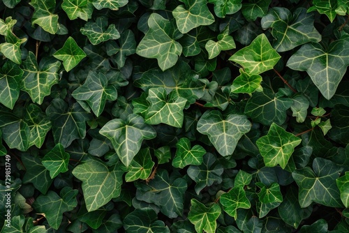 Wallpaper Mural Ivy green plant texture background Generative AI Torontodigital.ca