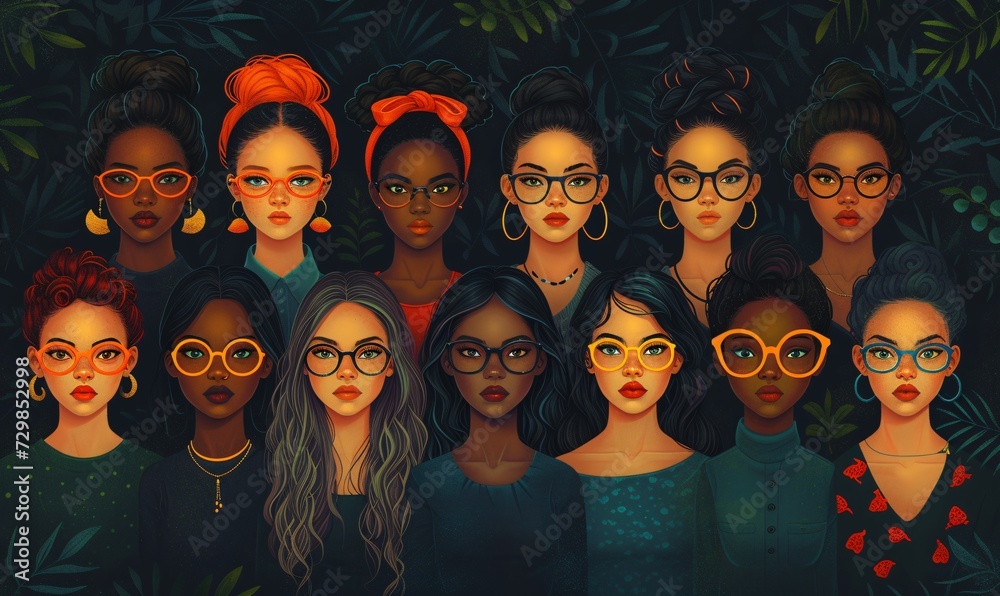 Glasses Galore A Monthly Celebration of Eyewear Trends Generative AI