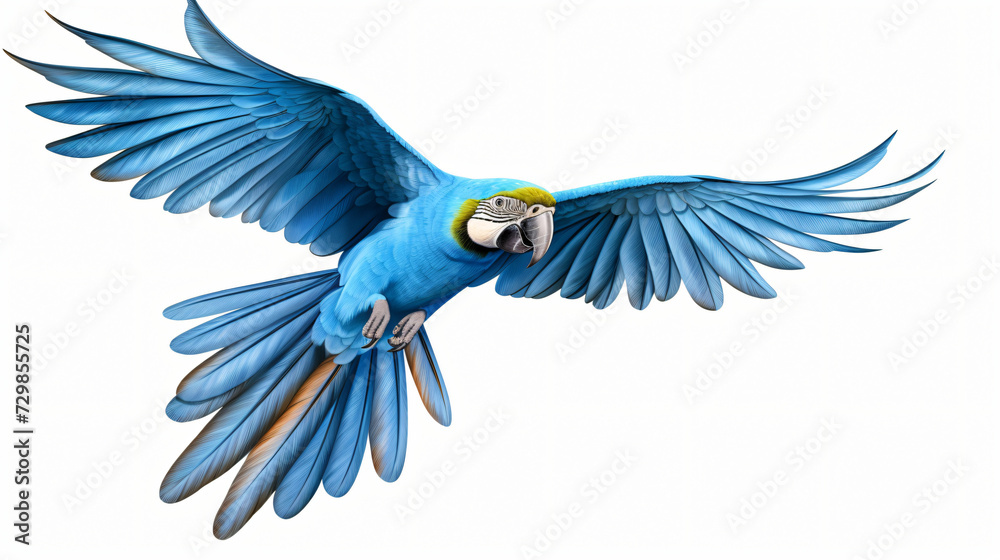 Blue parrot