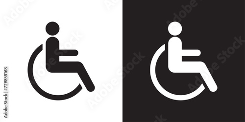 vector disabled icons photo