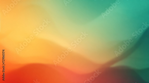 Abstract colorful gradient background with smooth waves