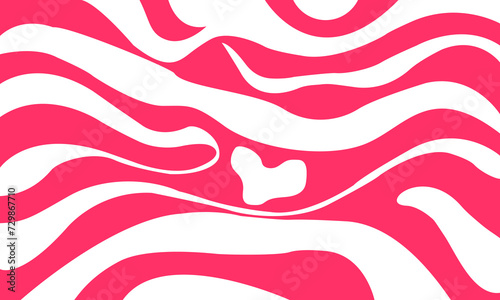 Valentine's themed pink abstract background design