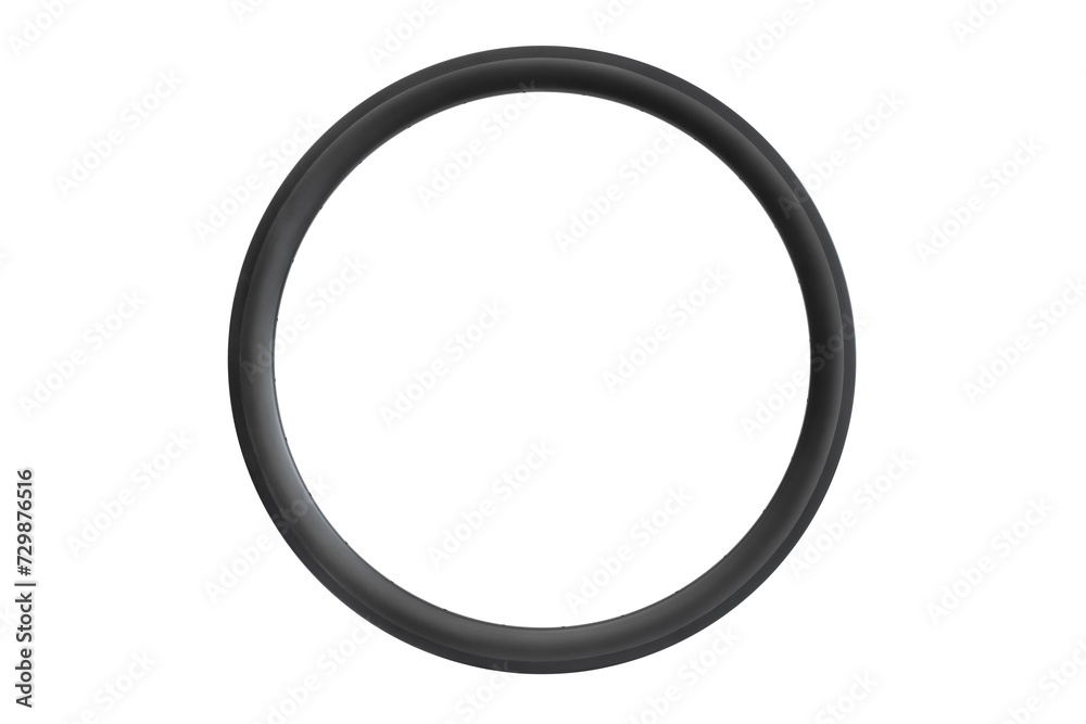 Bicycle wheel on white background. Circle Bicycle wheel on white background. Circle