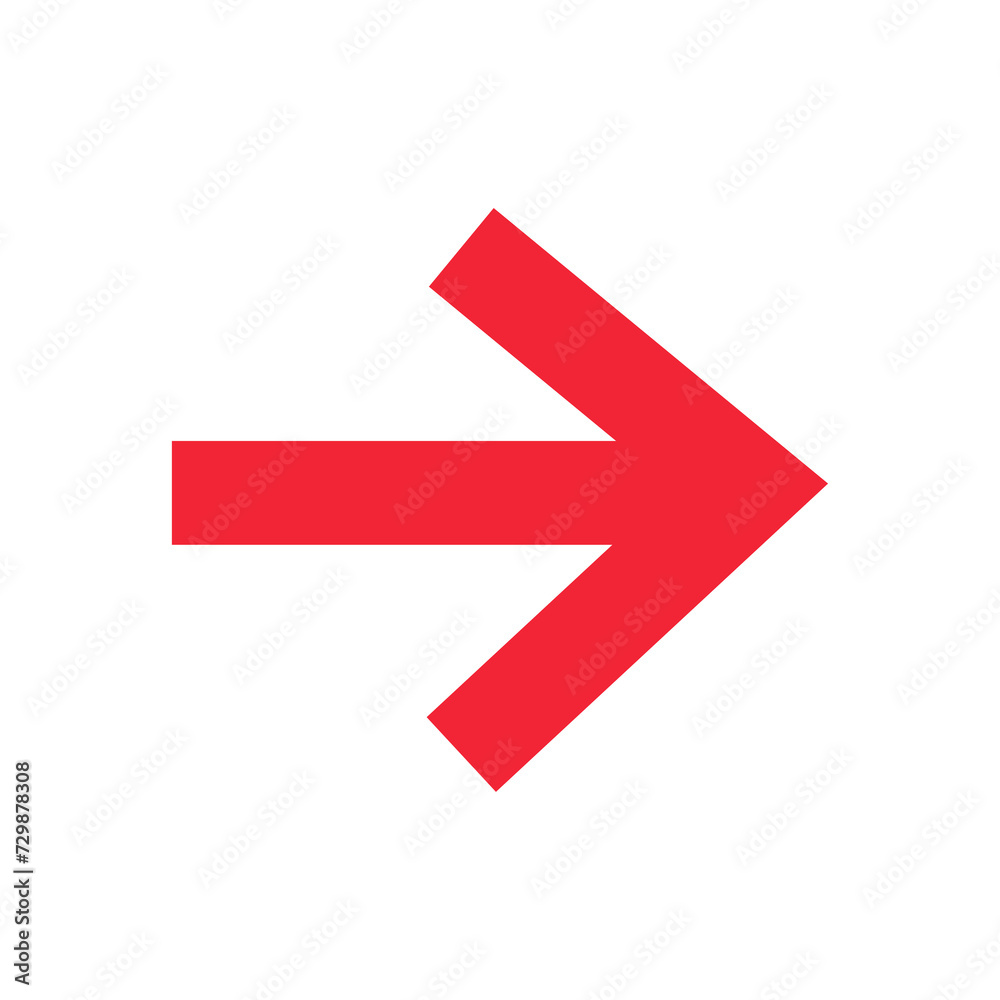 Red arrows sign symbol with transparent background Red arrows sign symbol with transparent background
