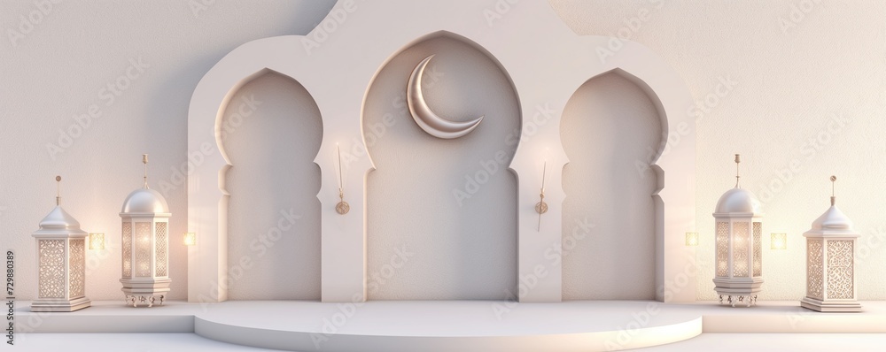 invitation for Muslim holy month Ramadan Kareem. invitation for Muslim holy month Ramadan Kareem.