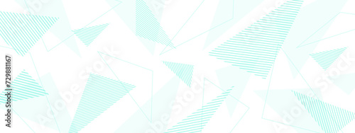 三角形を散らした背景