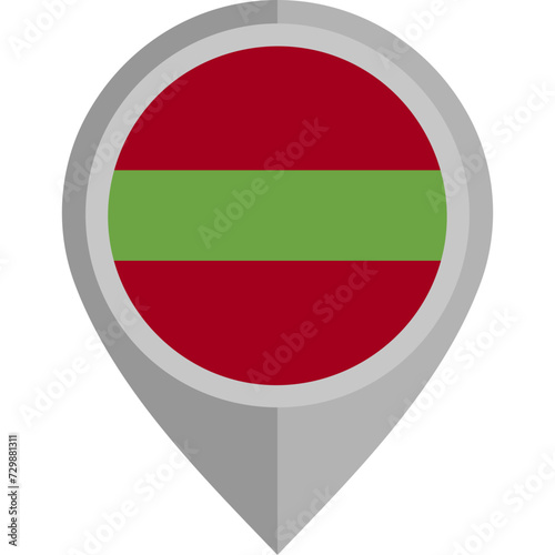 Transnistria: Transnistrian Flag, Red, Green, Transnistrian Identity, Transnistrian Pride, National Symbolism, Patriotic Emblem, Tiraspol, Pridnestrovian Moldavian Republic

 photo