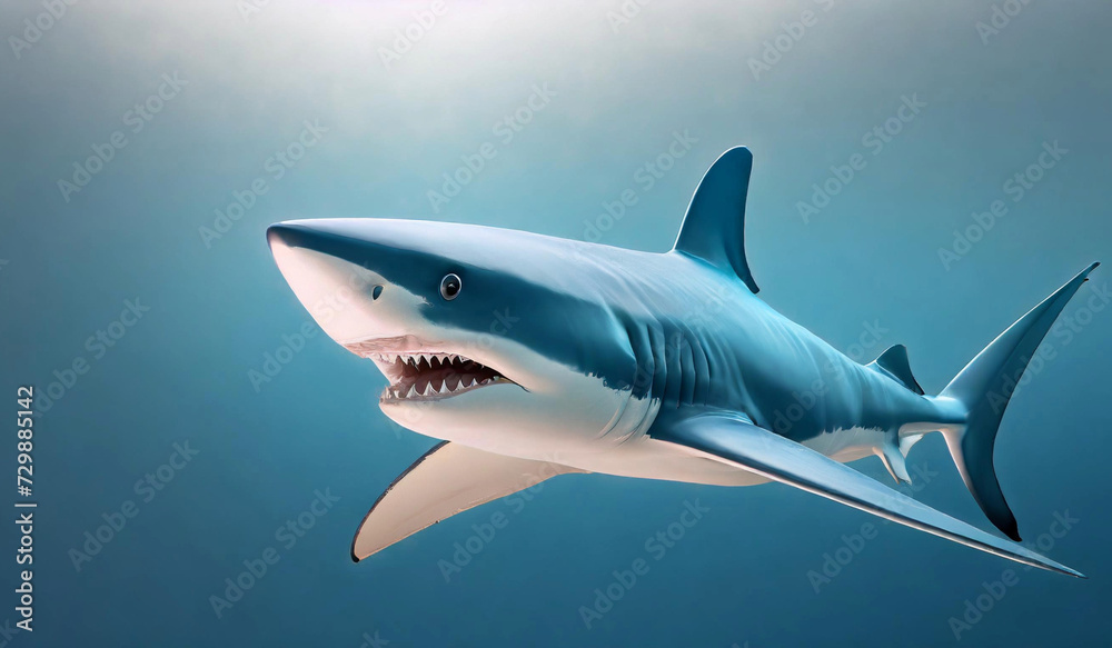 Naklejka premium fish shark