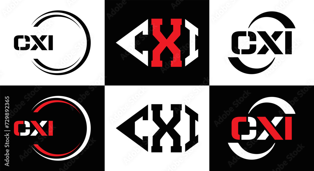 CXI logo. CXI set , C X I design. White CXI letter. CXI, C X I letter logo design. Initial letter CXI letter logo set, linked circle uppercase monogram logo. C X I letter logo vector design.
CXI logo. CXI set , C X I design. White CXI letter. CXI, C X I letter logo design. Initial letter CXI letter logo set, linked circle uppercase monogram logo. C X I letter logo vector design.