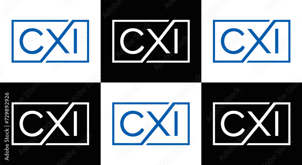 CXI logo. CXI set , C X I design. White CXI letter. CXI, C X I letter logo design. Initial letter CXI letter logo set, linked circle uppercase monogram logo. C X I letter logo vector design.
CXI logo. CXI set , C X I design. White CXI letter. CXI, C X I letter logo design. Initial letter CXI letter logo set, linked circle uppercase monogram logo. C X I letter logo vector design.