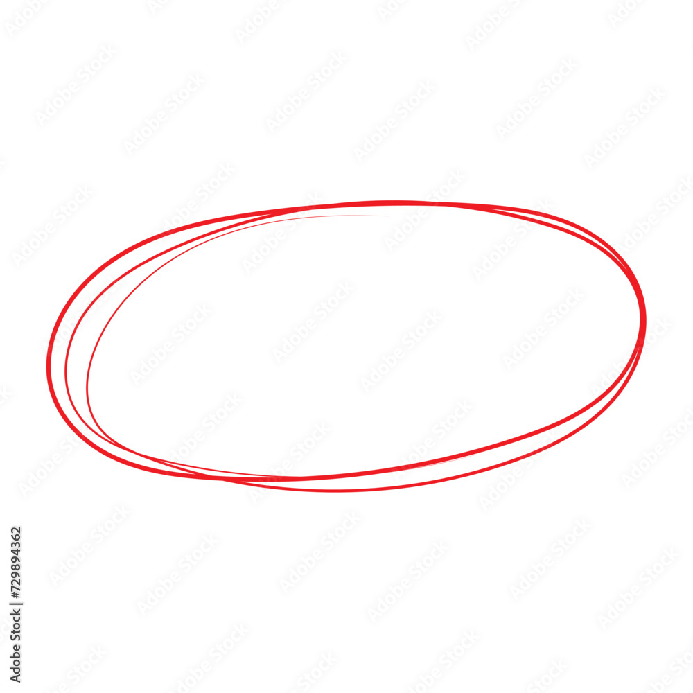Red circle line hand drawn. Highlight hand drawing circle isolated on white background. Round handwritten circle. For marking text, note, mark icon, number, logo, marker pen, pencil and text check.123 Red circle line hand drawn. Highlight hand drawing circle isolated on white background. Round handwritten circle. For marking text, note, mark icon, number, logo, marker pen, pencil and text check.123