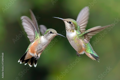 Aerial Acrobatics. The Intricate Battles of Hummingbirds in Visually Striking Photographs. © cwa