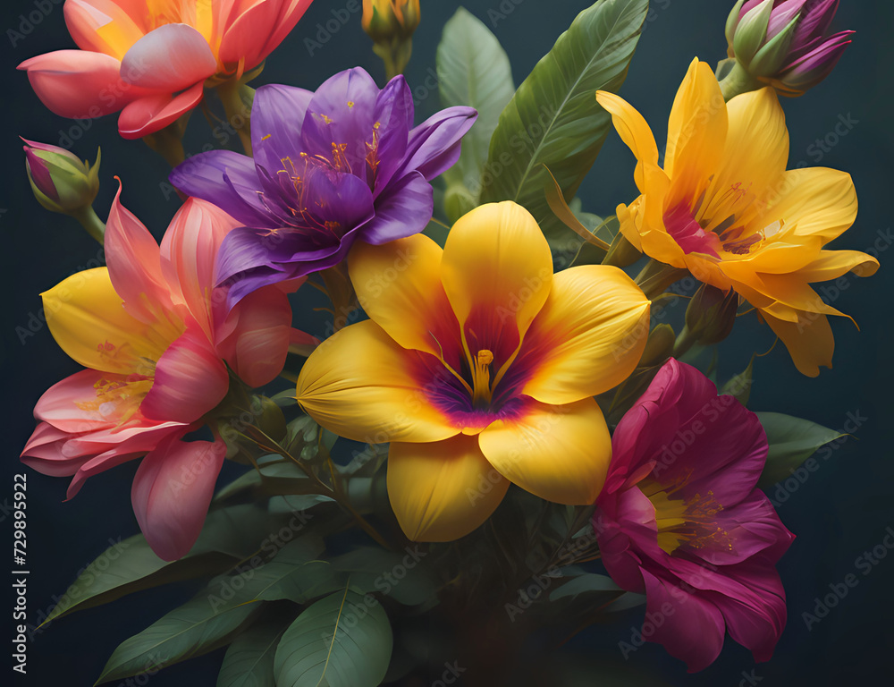 Fototapeta premium Blumenstrauß